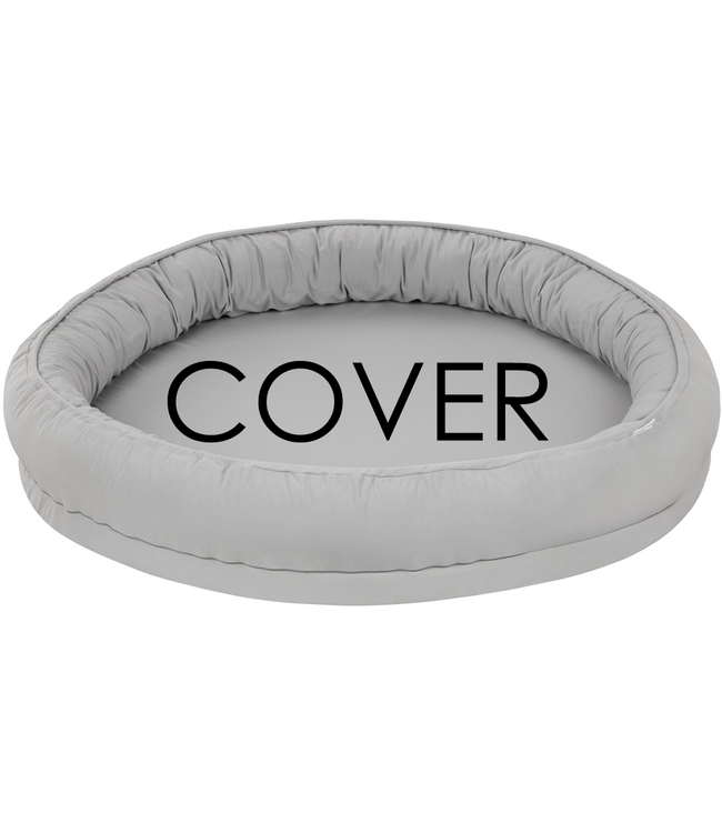 Cotton & Sweets Cotton & Sweet - Junior nest cover - Light grey