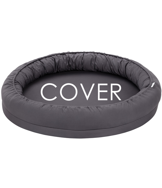 Cotton & Sweets Cotton & Sweets - Cover Small Junior nest with ruffles Graphit