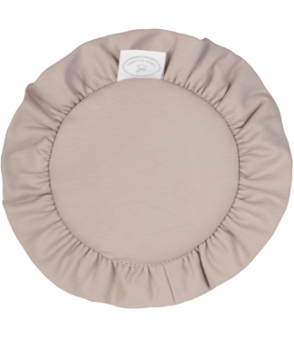 Cotton & Sweets Cotton & Sweets - Dollhouse playmat with ruffles - Dark beige