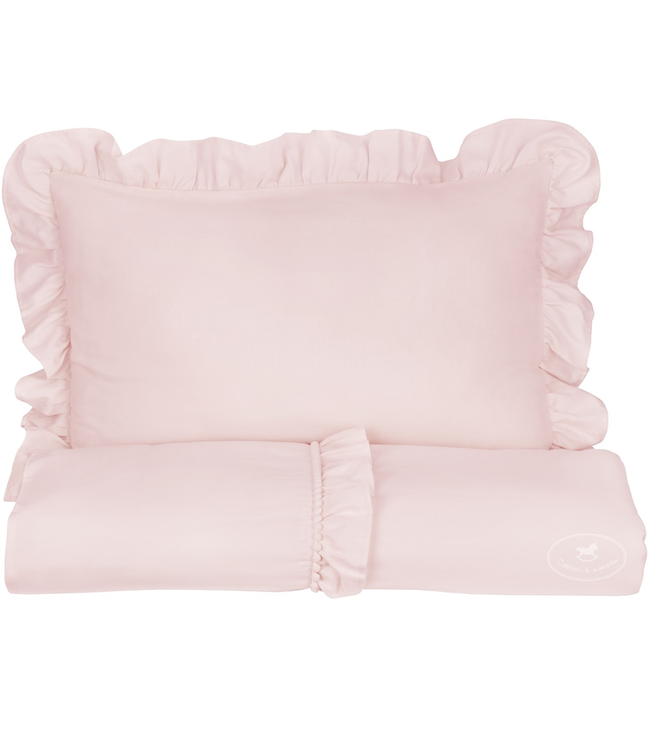 Cotton & Sweets Cotton & Sweets - Junior bed linen without filling Boho Powder pink