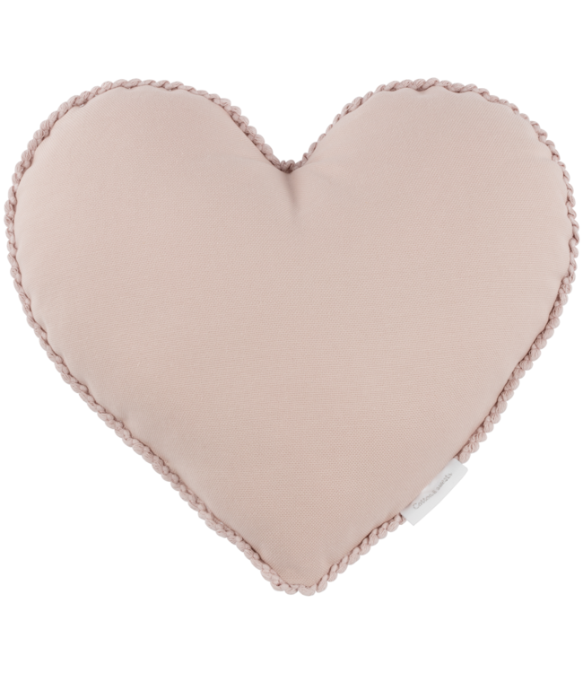 Cotton & Sweets Cotton & Sweets - Bubble heart pillow - Powder pink