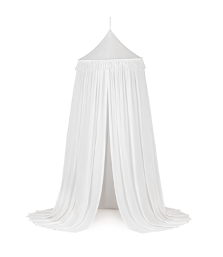 Cotton & Sweets Cotton & Sweets - Boho Canopy Fringe Maxi White