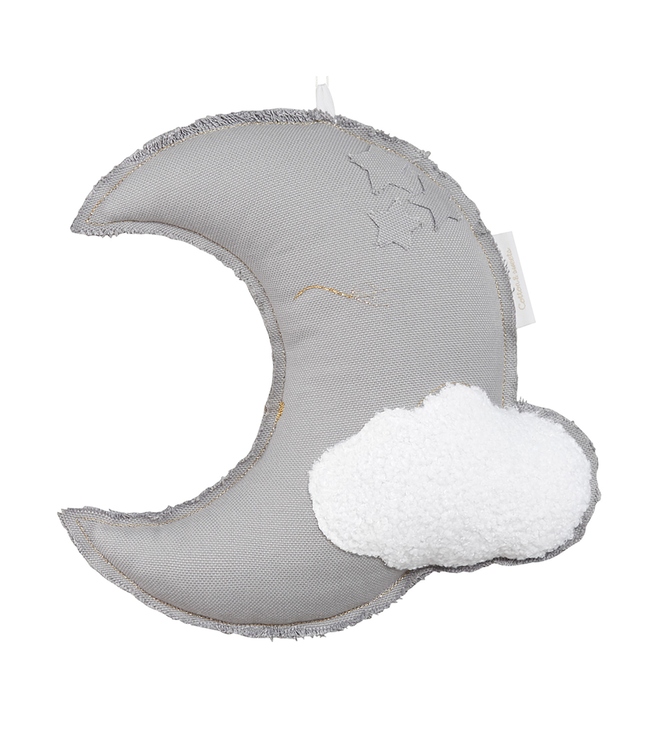 Cotton & Sweets Cotton & Sweets - Boho Louis Lune mobile - Grey
