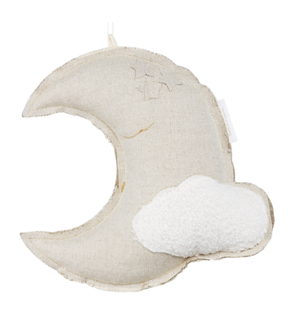 Cotton & Sweets Cotton & Sweets - Boho Louis Lune mobile - Natural