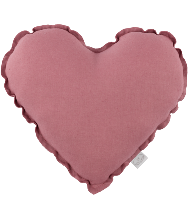 Cotton & Sweets Cotton & Sweets - Heart pillow - Blush