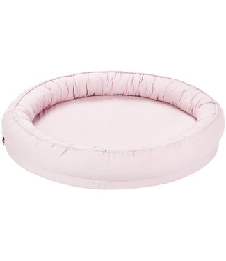 Cotton & Sweets Cotton & Sweets - Linen Junior nest without ruffles Powder pink