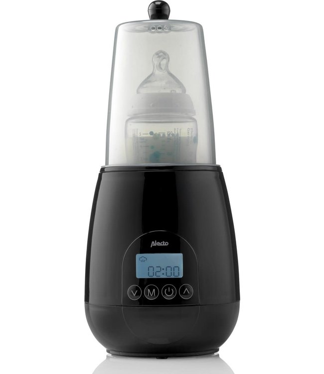 Alecto Alecto - Digital bottle warmer for heating, sterilising and defrosting - Black