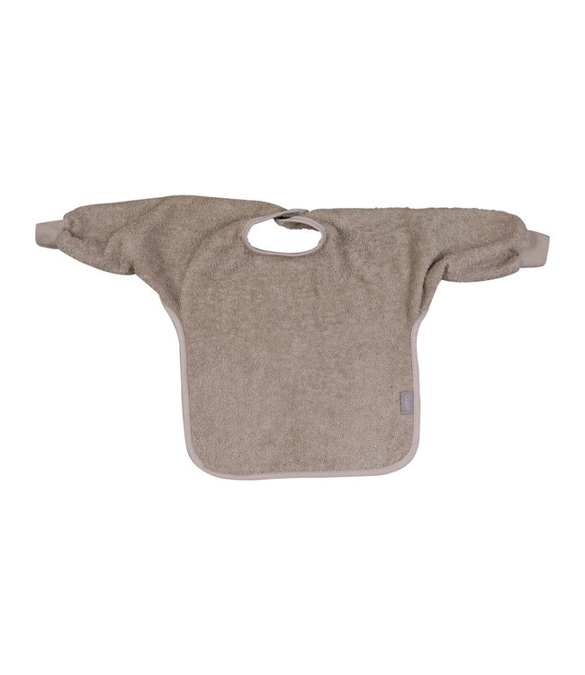 Quax Quax - Slabbetje + Mouwen - Stone