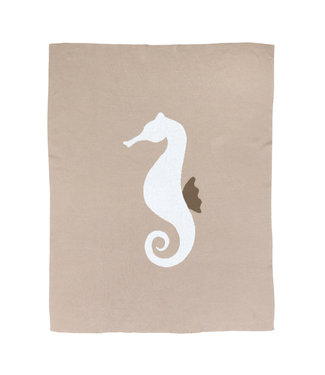 Quax Quax - Dekentje - On The Go Xl - Seahorse