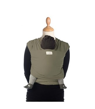 Babylonia Baby Carriers - Draagdoek Tricot Slen Bamboo - Khaki green