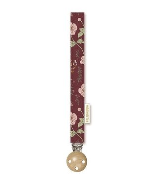 Filibabba Filibabba - Filibabba - Fopspeen houder met klittenbandsluiting -  Fall Flowers