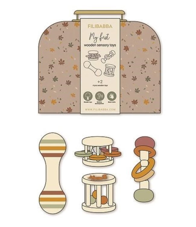 Filibabba Filibabba - Suitcase kit - Sensory toys