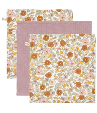 Little Dutch Monddoekjes Vintage Little Flowers / Mauve