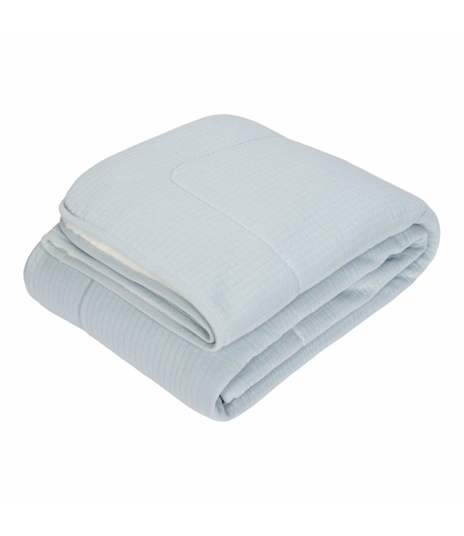 Little Dutch Wiegdeken Pure Soft Blue