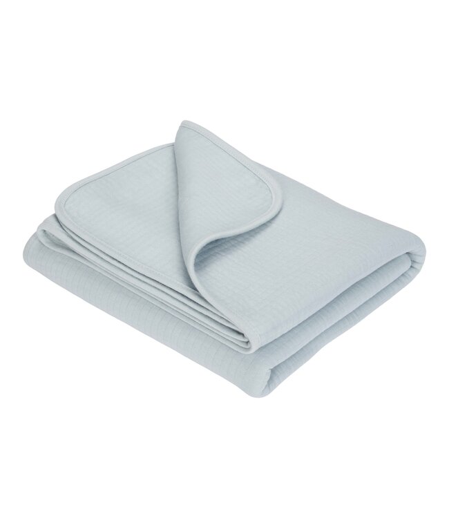 Little Dutch Zomerdeken wieg Pure Soft Blue