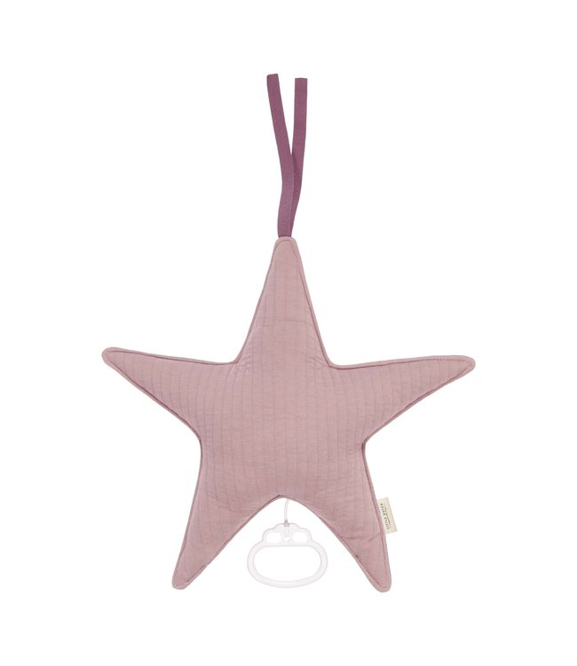 Little Dutch Muziekdoos ster Pure Mauve