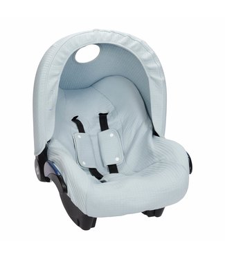 Little Dutch Zonnekap autostoeltje 0+ Pure Soft Blue