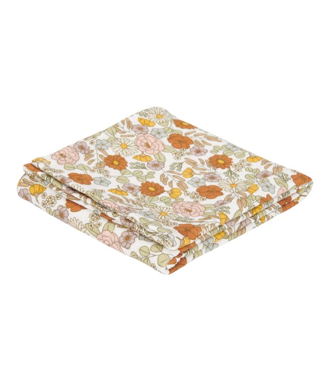 Little Dutch Swaddle doek 120 x 120 Vintage Little Flowers