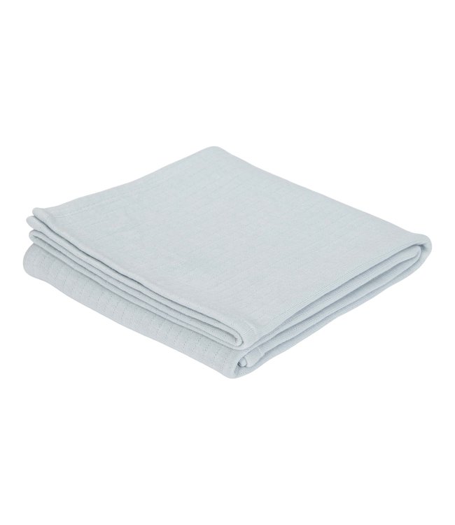 Little Dutch Swaddle doek 120 x 120 Pure Soft Blue