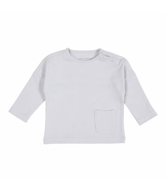 Little Dutch Little Dutch - Shirt lange mouw met zakje Soft Blue