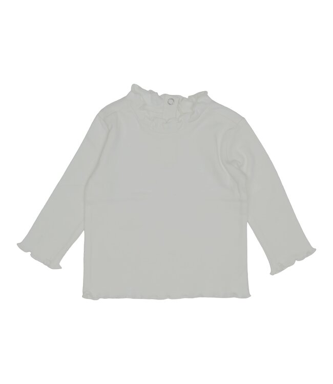 Little Dutch Little Dutch - Shirt lange mouw ruches Green