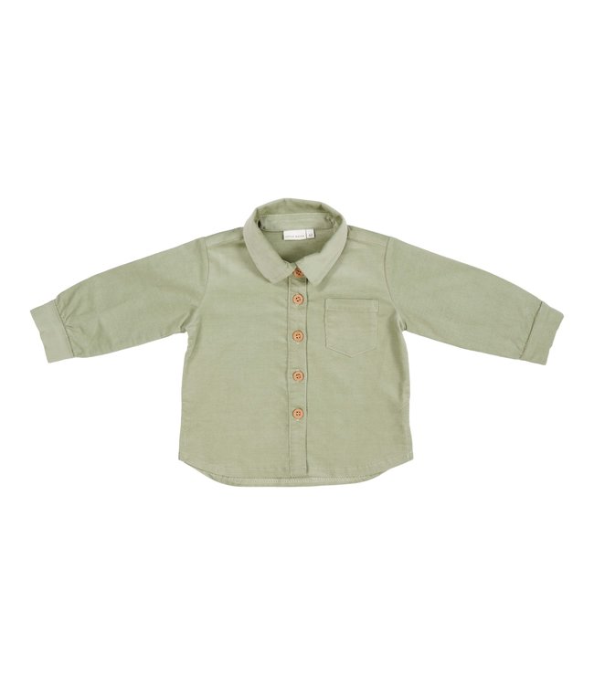 Little Dutch Little Dutch - Overhemd corduroy Green