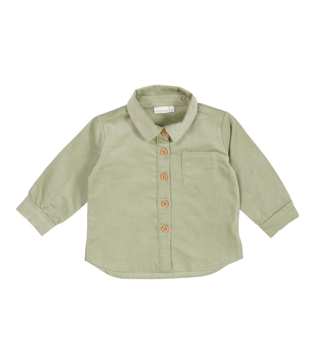Little Dutch Little Dutch - Overhemd corduroy Green
