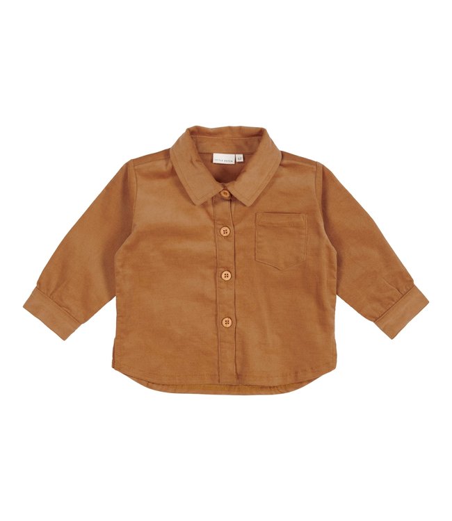 Little Dutch Little Dutch - Overhemd corduroy Almond