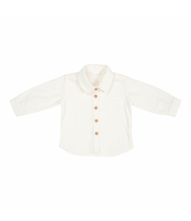 Little Dutch Little Dutch - Overhemd corduroy Soft White