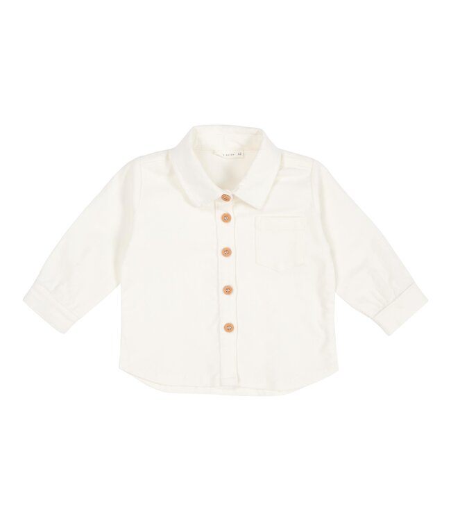 Little Dutch Little Dutch - Overhemd corduroy Soft White