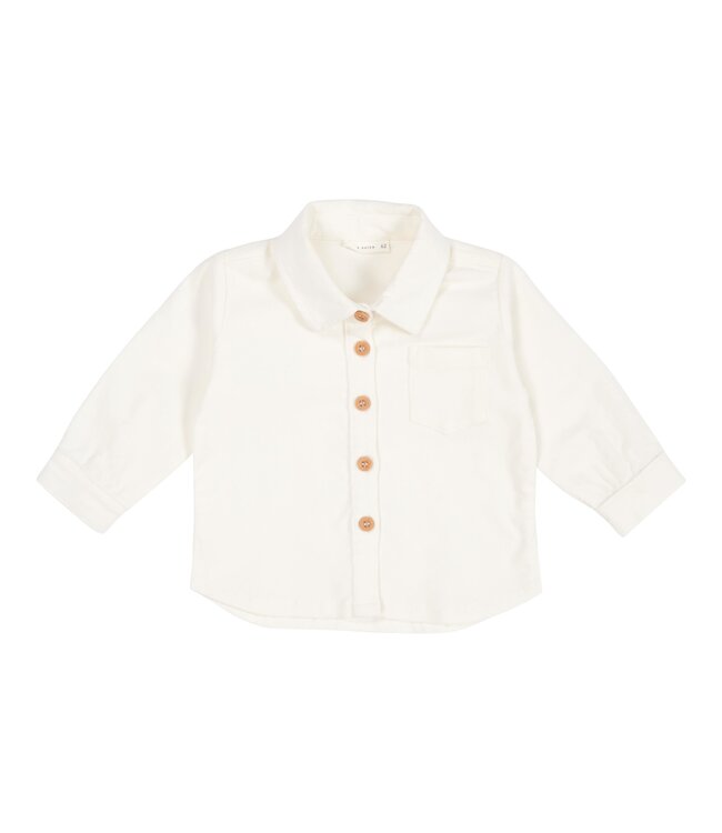 Little Dutch Little Dutch - Overhemd corduroy Soft White
