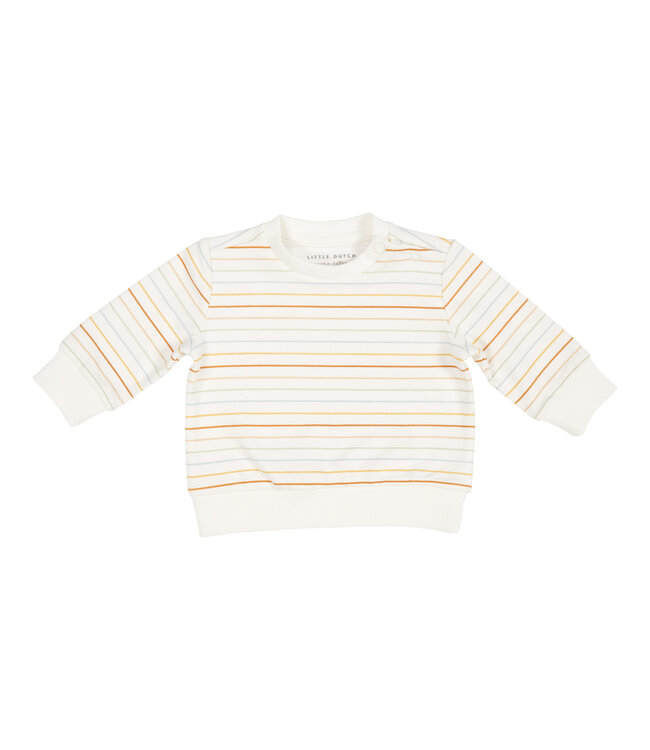 Little Dutch Little Dutch - Trui dikke streep Vintage Sunny Stripes