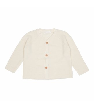 Little Dutch Little Dutch - Gebreid vestje Soft White