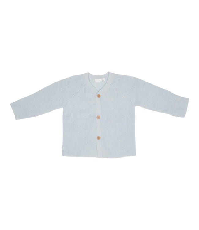 Little Dutch Little Dutch - Gebreid vestje Soft Blue