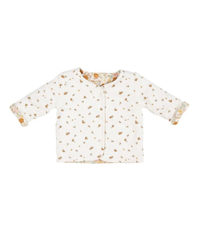 Little Dutch Little Dutch - Reversible babyjasje Vintage Sunny Stripes/Green