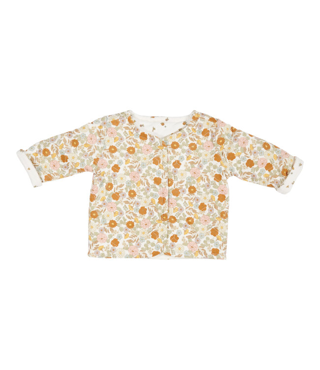 Little Dutch Little Dutch - Reversible babyjasje Vintage Sunny Stripes/Green