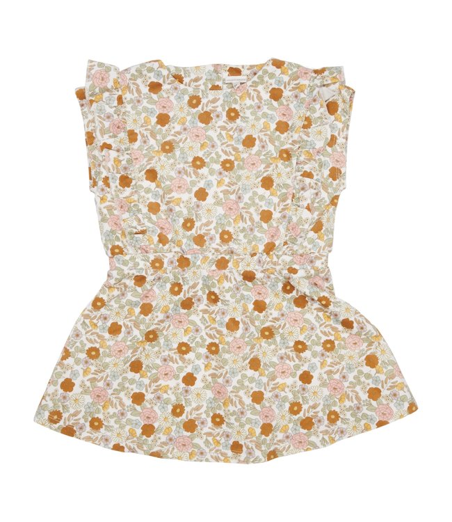 Little Dutch Little Dutch - Jurkje mouwloos corduroy Vintage Little Flowers