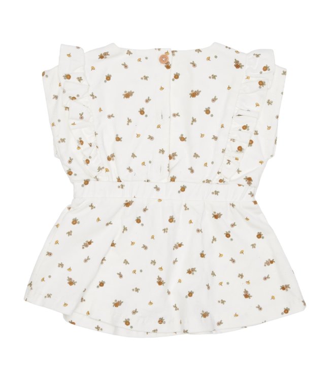 Little Dutch Little Dutch - Jurkje mouwloos corduroy White Blossom