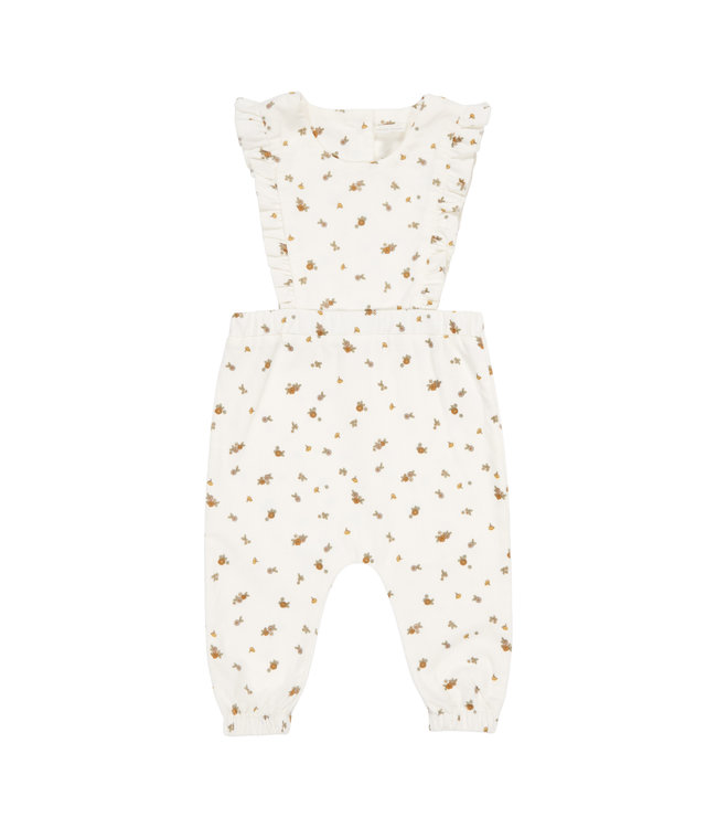 Little Dutch Little Dutch - Tuinbroek corduroy White Blossom