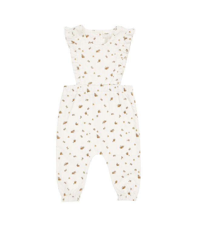 Little Dutch Little Dutch - Tuinbroek corduroy White Blossom