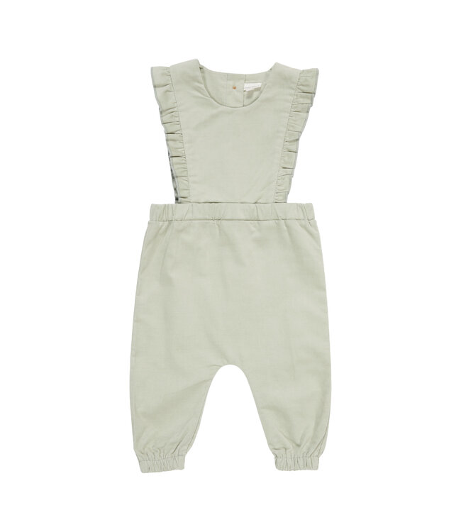 Little Dutch Little Dutch - Tuinbroek corduroy Green