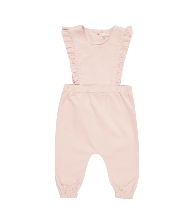 Little Dutch Little Dutch - Tuinbroek corduroy Soft Pink