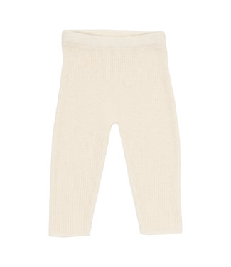 Little Dutch Little Dutch - Gebreide broek Soft White