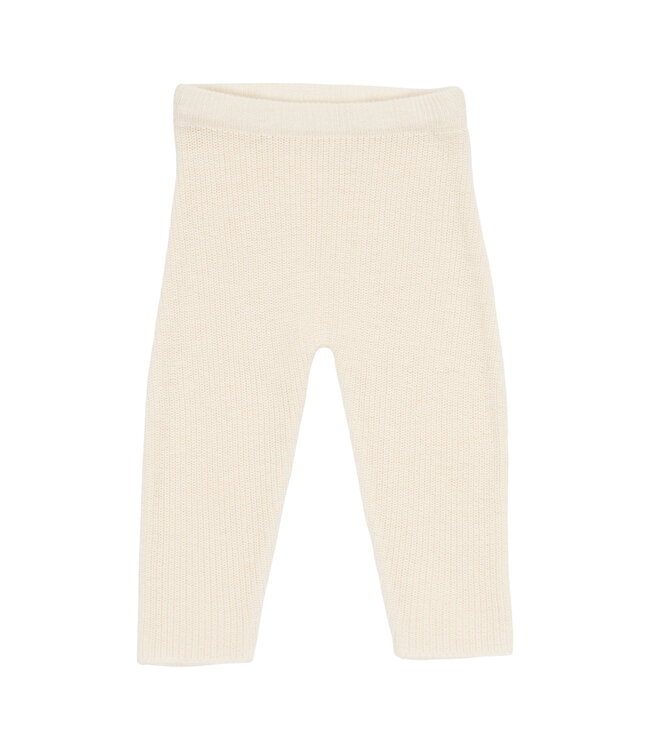 Little Dutch Little Dutch - Gebreide broek Soft White