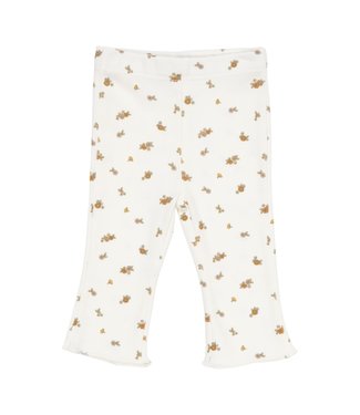 Little Dutch Little Dutch - Flared broek White Blossom