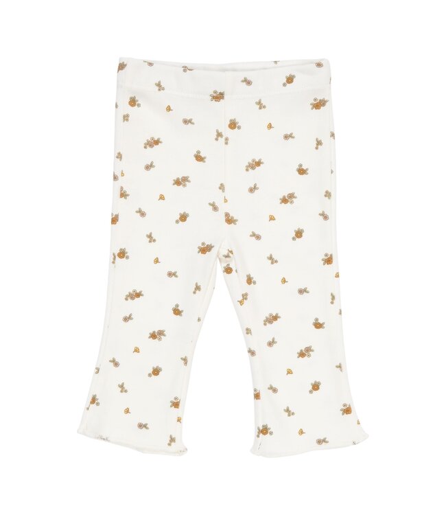 Little Dutch Little Dutch - Flared broek White Blossom