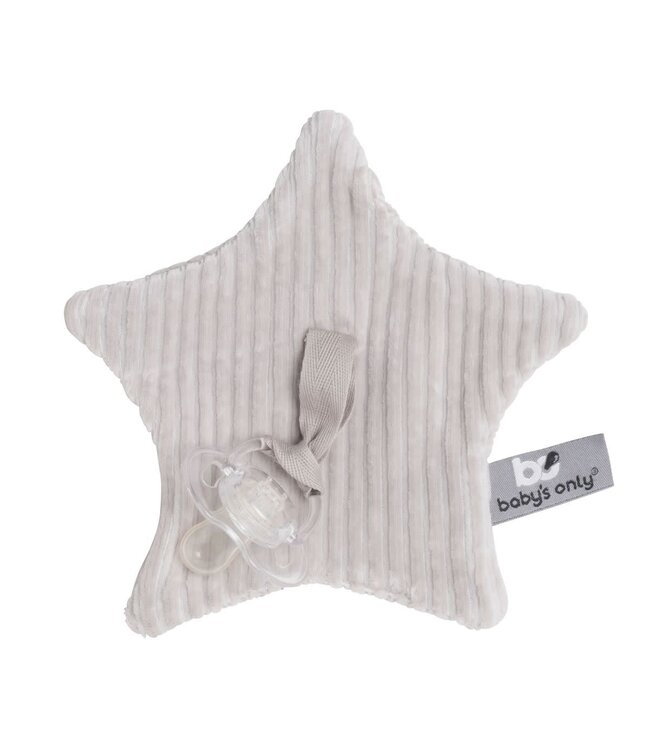 Baby's Only Baby's Only - Speendoekje Sense kiezelgrijs