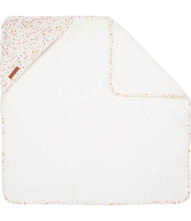 Little Dutch Little Dutch - Badcape Flowers & Butterflies - 100x100 cm