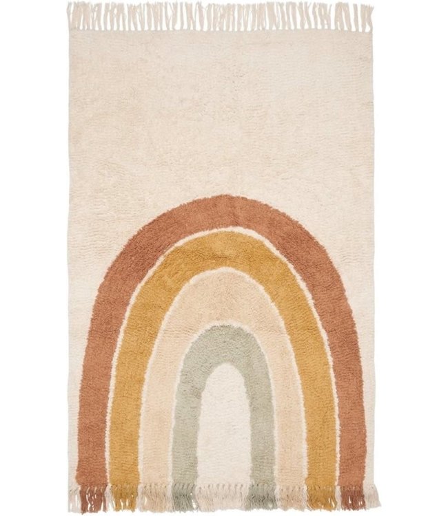 Little Dutch Little Dutch - Vloerkleed Rainbow Vintage - 90 x 130 cm
