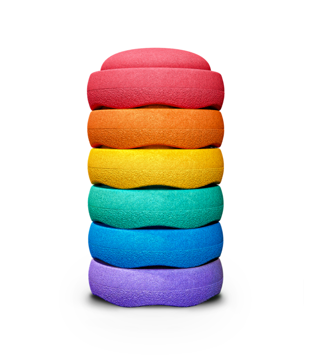 Stapelstein Stapelstein - ORIGINAL | Rainbow Classic | 6